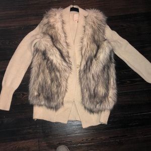 Fur Rebecca Taylor sweater